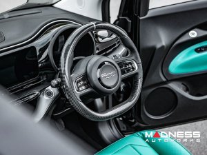 FIAT 500e Gen2 Steering Wheel - Carbon Fiber - Kahn Design 